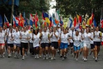 Міжнародна факельна естафета «Всесвітній біг заради гармонії» проляже через наше місто