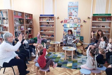 У бібліотеках нашої громади організовано низку заходів у межах Всеукраїнського тижня дитячого читання 