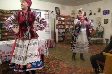У бібліотеці-філії №5 відбулися літературно-музичні посиденьки «Баба Параска та баба Палажка»