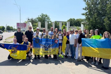 Луцьк долучився до маршу на підтримку українських ветеранів