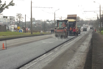 Влаштовують основу на вулиці Ковельській