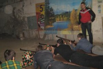 Змагання з кульової стрільби серед учнів шкіл міста
