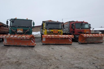 Увечері очікуємо сніг &mdash; комунальники працюють на випередження