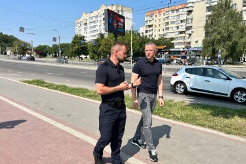 Андрій Разумовський обговорив із керівником патрульної поліції Волині заходи для підвищення безпеки на дорогах Луцька