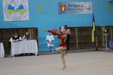 У Луцьку відбулися чергові благодійні змагання  з гімнастики художньої “Чудовий світ дитинства”