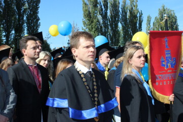 У Східноєвропейському національному університеті імені Лесі Українки відбулася посвята у студенти