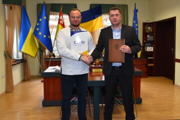 Луцький міський голова Ігор Поліщук підписав Меморандум про співпрацю з Сумами 