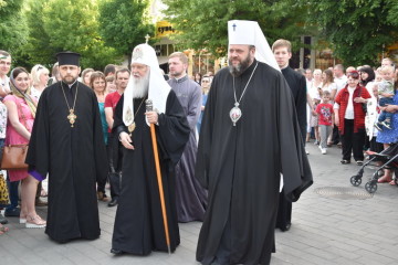 У Луцьку зустріли Патріарха Київського і всієї Руси-України Філарета