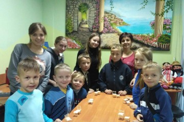 Для дітей з сімей, що потребують особливої соціальної підтримки, провели майстер-класи