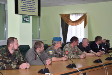 Міський голова Микола Романюк зустрівся з представниками ветеранських організацій України