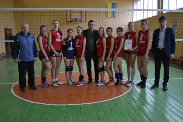 Змагання з волейболу серед команд ІІІ групи (дівчата) визначили переможців
