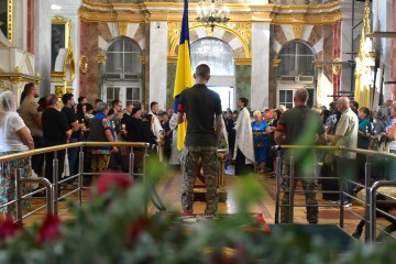 У Луцьку провели в останню дорогу полеглого воїна Анатолія Шепеля 