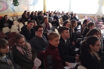 Профорієнтаційна зустріч із учнями Луцької гімназії №18