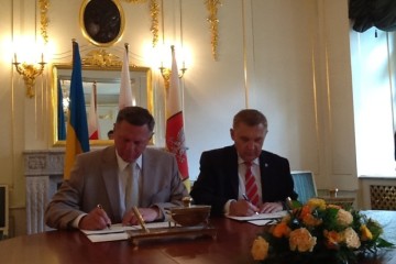 Підписано угоду про співпрацю  між  містами Луцьк та  Білосток