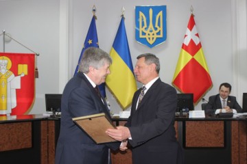 Депутата міської ради Юрія Корольчука привітали з ювілеєм