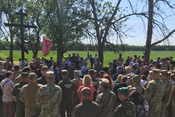 Лучани взяли участь у заходах із вшанування пам’яті полеглих військових 51-ї ОМБр у Волновасі