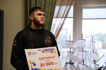 Lutsk City Mayor meets with world and European championship winners – Ivan Poremchuk and Oksana Matrunchyk