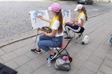 У Луцьку відбувся міжнародний пленер