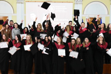 У ВНУ ім. Лесі Українки вітали випускників-магістрів
