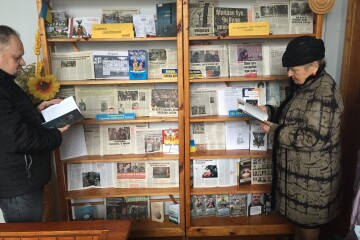 Відкрито історико-документальну виставку присвячену Дню Гідності та Свободи  «На Захисті Вітчизни»