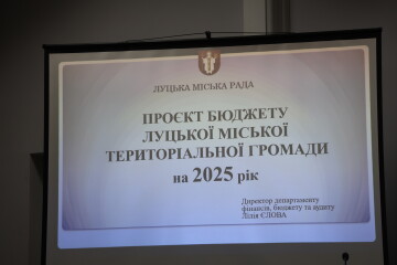 Громадськість обговорила проєкт бюджету Луцької міської територіальної громади на 2025-й рік