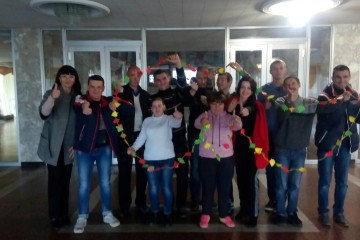 Для дітей із вадами розвитку провели розвиваючі заняття