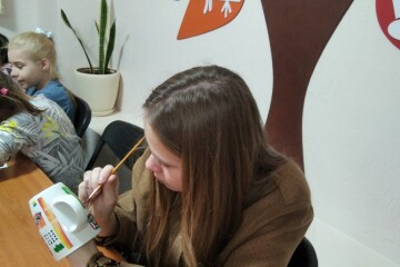 Відбулися майстер – класи з розпису тарілок та кружок
