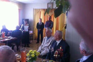 У територіальному центрі міста Луцька відбувся  святковий захід з нагоди 70 річниці визволення Луцька  від фашистських загарбників