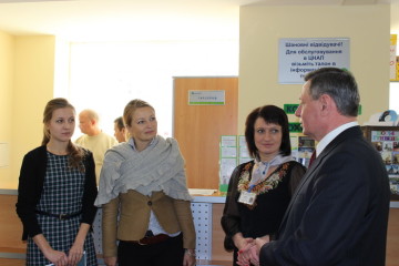 Делегація Швейцарського бюро співробітництва при Посольстві Швейцарcької Конфедерації в Україні ознайомилася з роботою Центру надання адміністративних послуг у м.Луцьку
