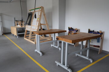 Міський голова Ігор Поліщук взяв участь у відкритті навчально-практичного центру професії «Деревообробка» у Луцькому вищому професійному училищі будівництва та архітектури