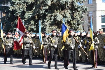 Відбулася церемонія посвяти у ліцеїсти учнів Волинського обласного ліцею з посиленою військово-фізичною підготовкою