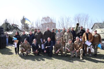 До Дня українського добровольця у Музеї українського війська та військової техніки у Луцьку відбувся урочистий захід "Перші. Без наказу"