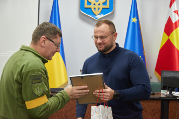 Військовослужбовці Луцького батальйону територіальної оборони ЗСУ отримали нагороди