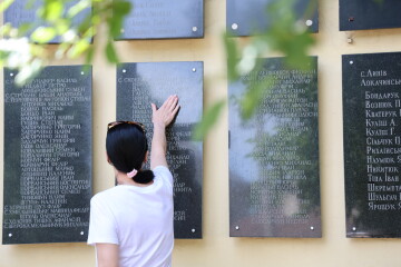 У Луцьку вшанували пам’ять в’язнів тюрми, розстріляних у 1941-му році 