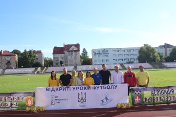 Завершився фестиваль «Відкриті уроки футболу»