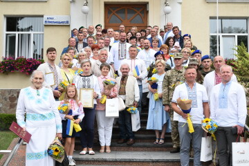 У Луцькій міській раді вітали будівничих нової України 