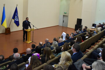 Ігор Поліщук привітав Ірину Вахович з призначенням на посаду ректора Луцького національного технічного університету 