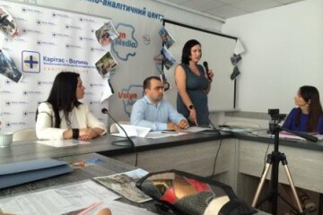 У Луцьку обговорили реалізацію соціального проекту «Створення служби надзвичайних ситуацій для переселенців з Криму та Сходу України»