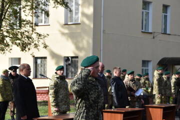 Луцьких прикордонників привітали з Днем захисника України