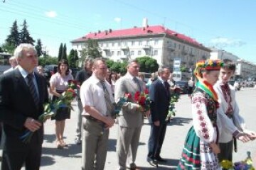 Сьогодні в Луцьку вшанували пам’ять Т.Г. Шевченка 