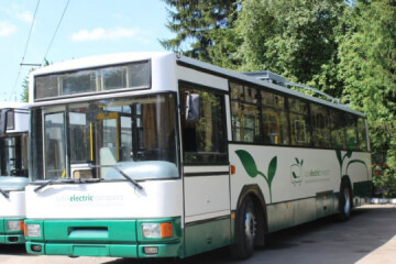 Водії тролейбусів готові виїхати на маршрути міста після відновлення руху громадського транспорту