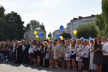 Відбулася урочиста посвята у студенти першокурсників Луцького національного технічного університету