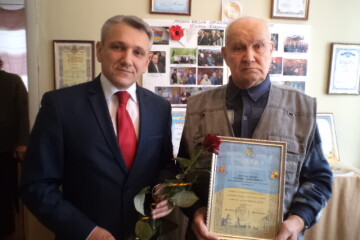 90-річний ювілей відсвяткував лучанин Василь Журавський