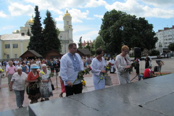 У Луцьку вшанували пам’ять Лесі Українки