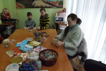 Відбувся святковий майстер-клас для дітей-сиріт та дітей, позбавлених батьківського піклування
