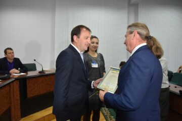 Під час оперативної наради вручили нагороди