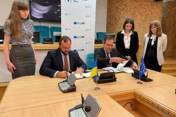 Міський голова Ігор Поліщук підписав грантову угоду на будівництво нового відрізку тролейбусної лінії 