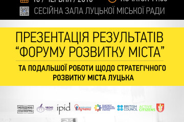 16 червня презентують напрацювання учасників Форуму розвитку міста