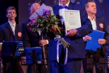 Відбувся творчий звіт народного аматорського духового оркестру Палацу культури міста Луцька, керівник – заслужений працівник культури України Анатолій Вихованець
