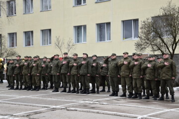 Сьогодні відбулися урочистості з нагоди третьої річниці створення Національної гвардії України